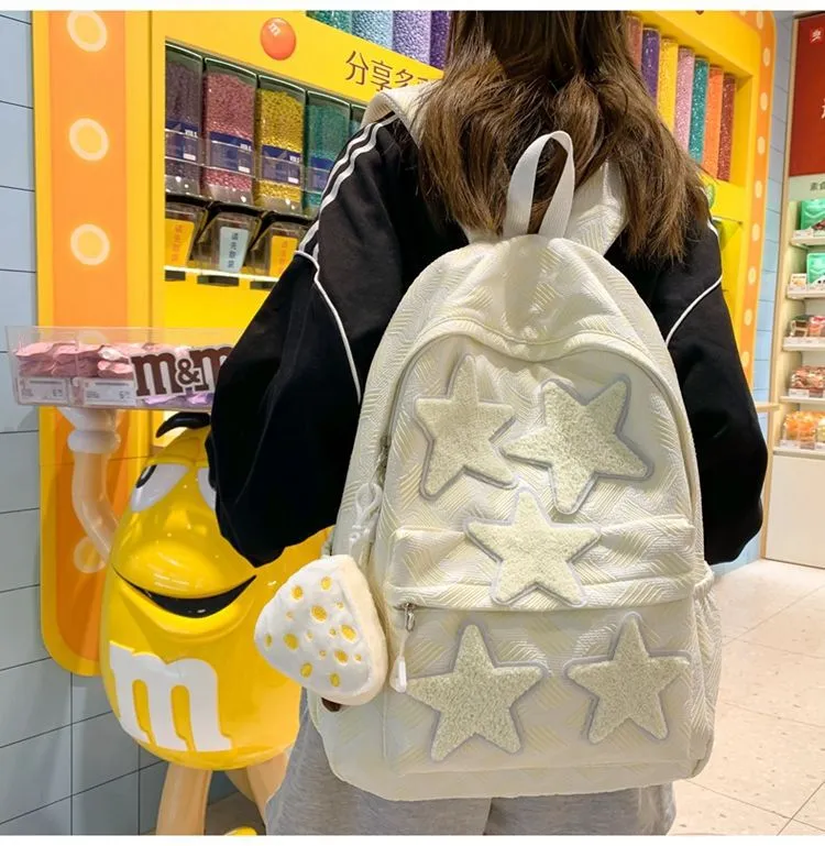 Stylish School Backpack for Teenage Girls & College Students - Lightweight, Durable, Trendy Design - Perfect for Junior High, Senior High & University - 2025 New Arrival showcase 11