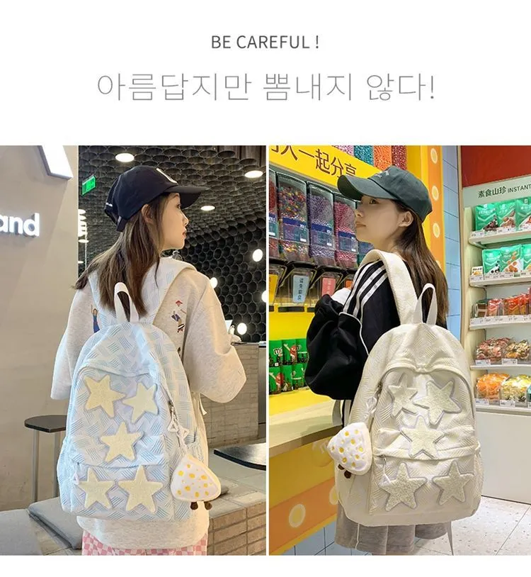 Stylish School Backpack for Teenage Girls & College Students - Lightweight, Durable, Trendy Design - Perfect for Junior High, Senior High & University - 2025 New Arrival showcase 2