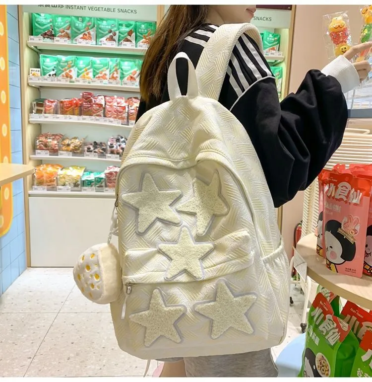 Stylish School Backpack for Teenage Girls & College Students - Lightweight, Durable, Trendy Design - Perfect for Junior High, Senior High & University - 2025 New Arrival showcase 13