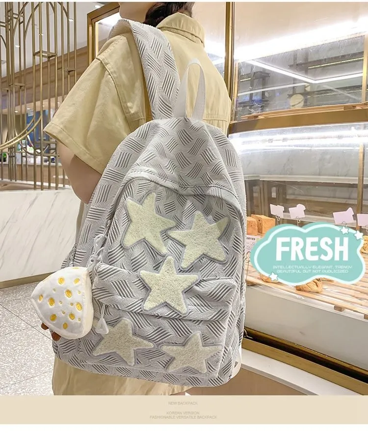 Stylish School Backpack for Teenage Girls & College Students - Lightweight, Durable, Trendy Design - Perfect for Junior High, Senior High & University - 2025 New Arrival showcase 3