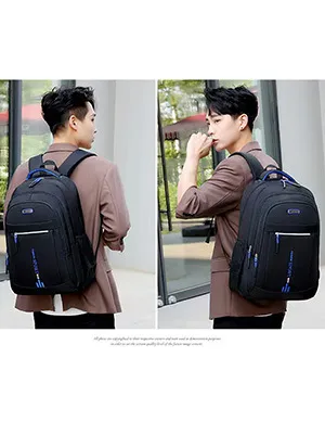 Large Capacity Men's Business Backpack for Laptop, Travel, and School - High School and Middle School Students - Durable and Stylish showcase 13