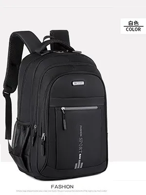 Large Capacity Men's Business Backpack for Laptop, Travel, and School - High School and Middle School Students - Durable and Stylish thumbnail 6