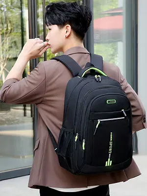Large Capacity Men's Business Backpack for Laptop, Travel, and School - High School and Middle School Students - Durable and Stylish showcase 14