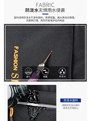 Large Capacity Men's Business Backpack for Laptop, Travel, and School - High School and Middle School Students - Durable and Stylish showcase 6