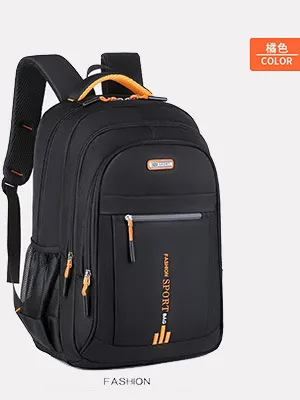 Large Capacity Men's Business Backpack for Laptop, Travel, and School - High School and Middle School Students - Durable and Stylish thumbnail 9