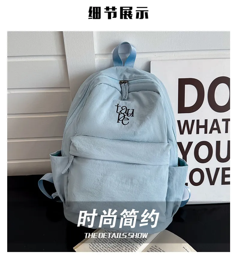 Girls' Lightweight Casual Backpack - New 2025 Simple Style School Bag - Forest Girl Treasure Grade Backpack for Kids and Teens showcase 5