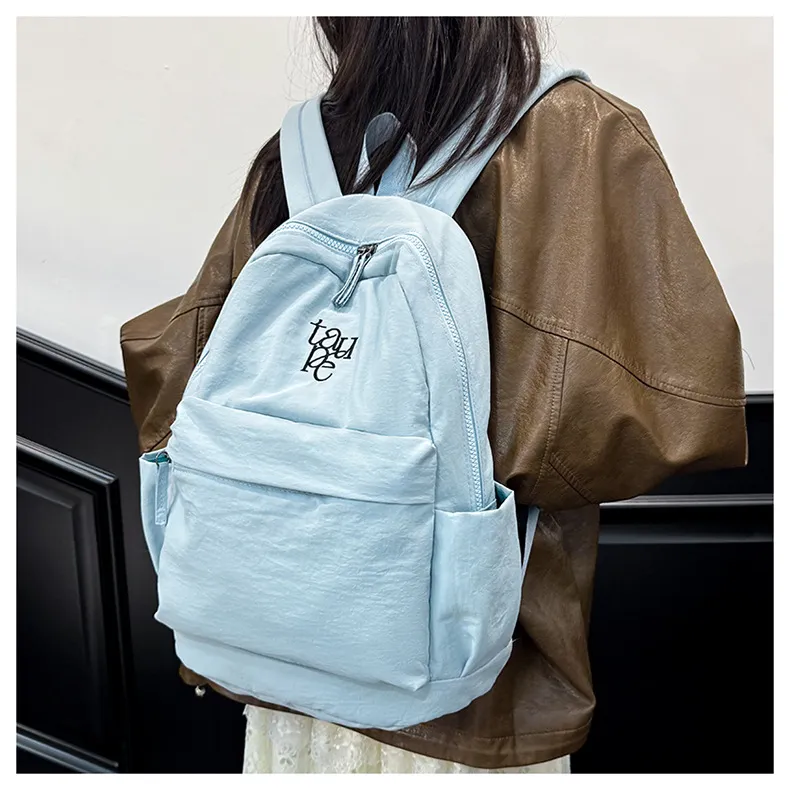 Girls' Lightweight Casual Backpack - New 2025 Simple Style School Bag - Forest Girl Treasure Grade Backpack for Kids and Teens showcase 18
