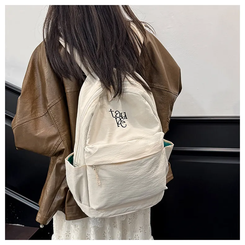 Girls' Lightweight Casual Backpack - New 2025 Simple Style School Bag - Forest Girl Treasure Grade Backpack for Kids and Teens showcase 11