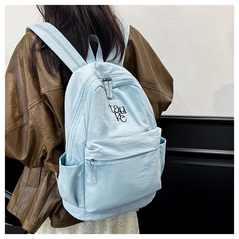 Girls' Lightweight Casual Backpack - New 2025 Simple Style School Bag - Forest Girl Treasure Grade Backpack for Kids and Teens showcase 1