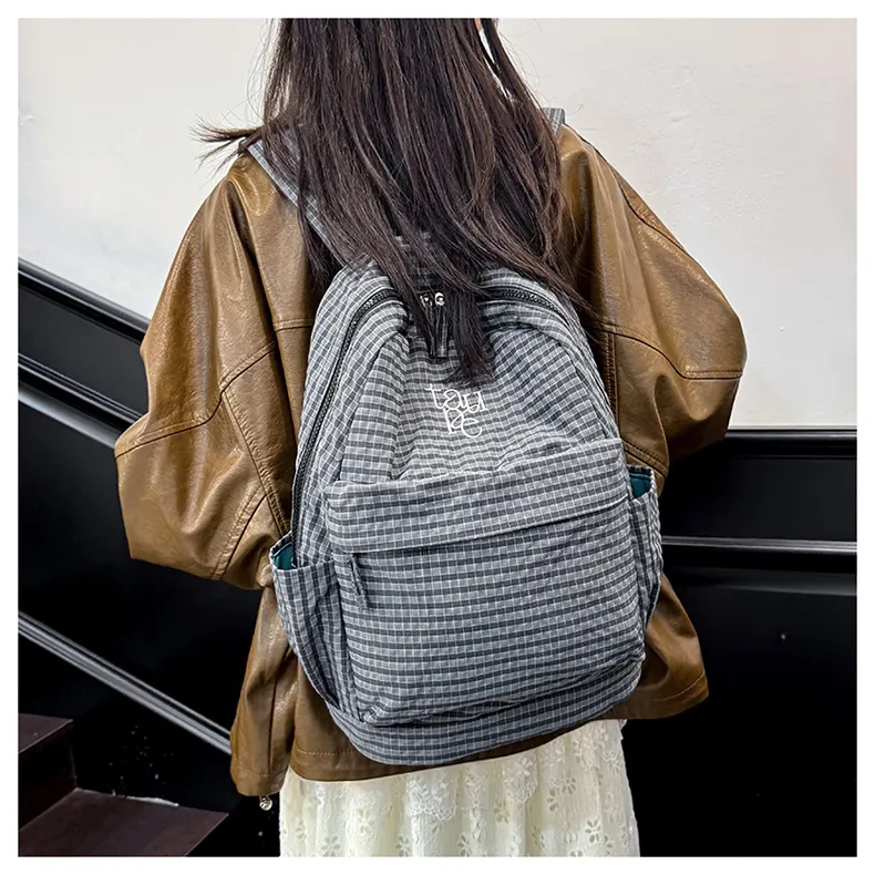 Girls' Lightweight Casual Backpack - New 2025 Simple Style School Bag - Forest Girl Treasure Grade Backpack for Kids and Teens showcase 14