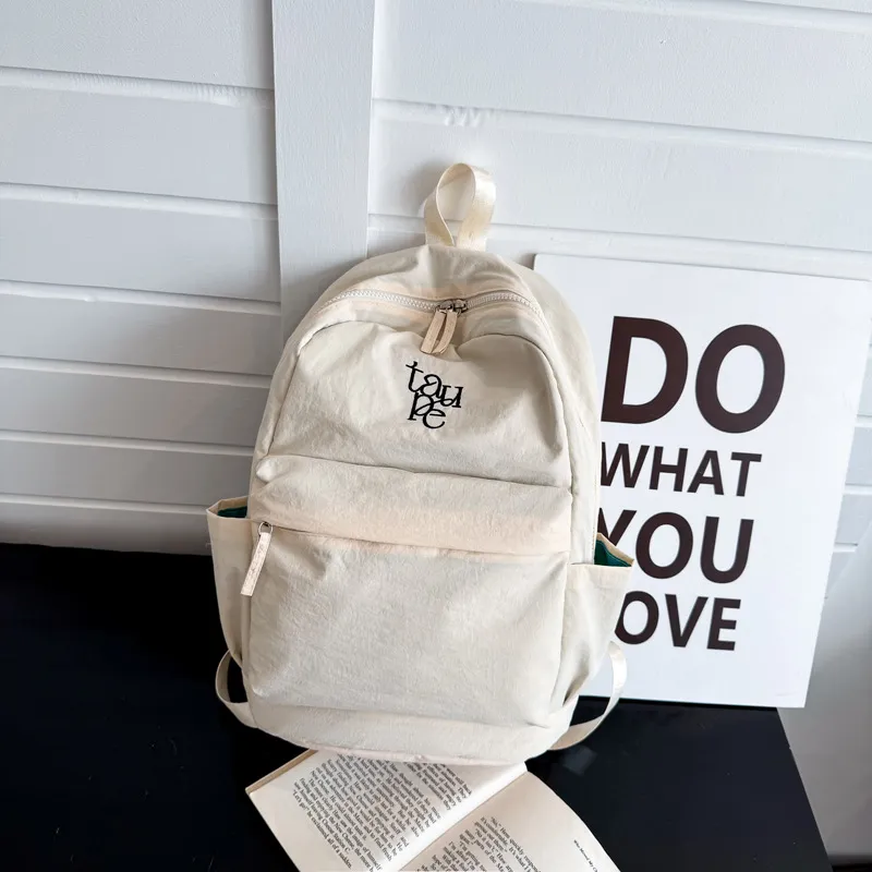 Girls' Lightweight Casual Backpack - New 2025 Simple Style School Bag - Forest Girl Treasure Grade Backpack for Kids and Teens thumbnail 4