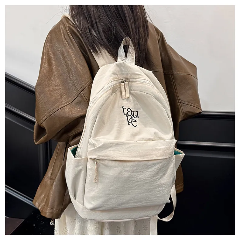 Girls' Lightweight Casual Backpack - New 2025 Simple Style School Bag - Forest Girl Treasure Grade Backpack for Kids and Teens showcase 12