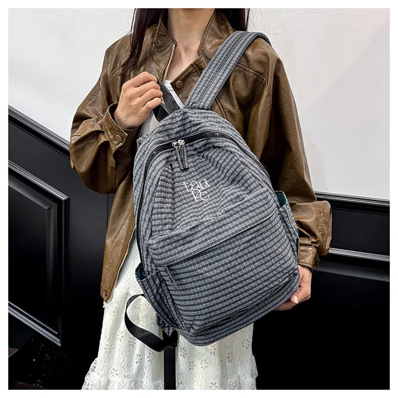 Girls' Lightweight Casual Backpack - New 2025 Simple Style School Bag - Forest Girl Treasure Grade Backpack for Kids and Teens showcase 16
