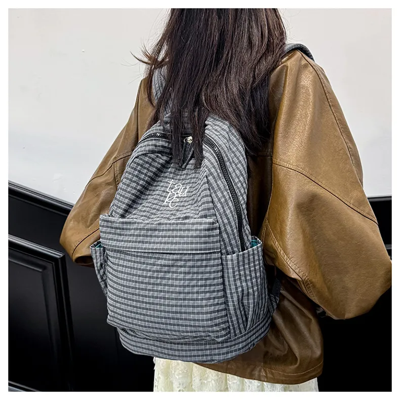 Girls' Lightweight Casual Backpack - New 2025 Simple Style School Bag - Forest Girl Treasure Grade Backpack for Kids and Teens showcase 15