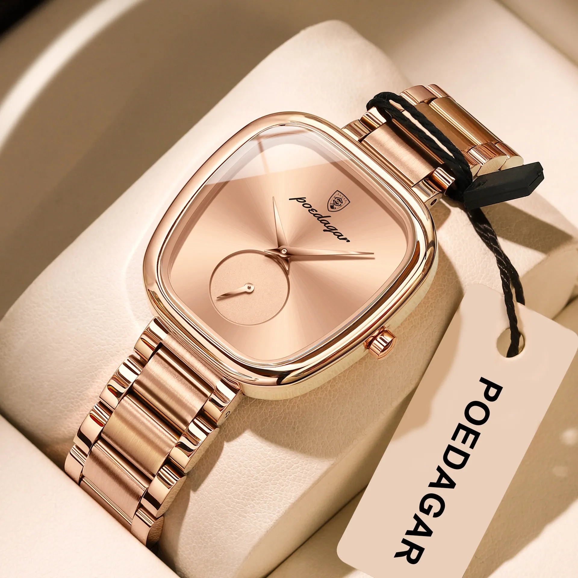 Women's Luxury Quartz Wristwatch Waterproof Fashion Watch by Poedagar/Beidaqia - Elegant Ladies Dress Watch for Everyday Wear, Business, and Special Occasions thumbnail 1
