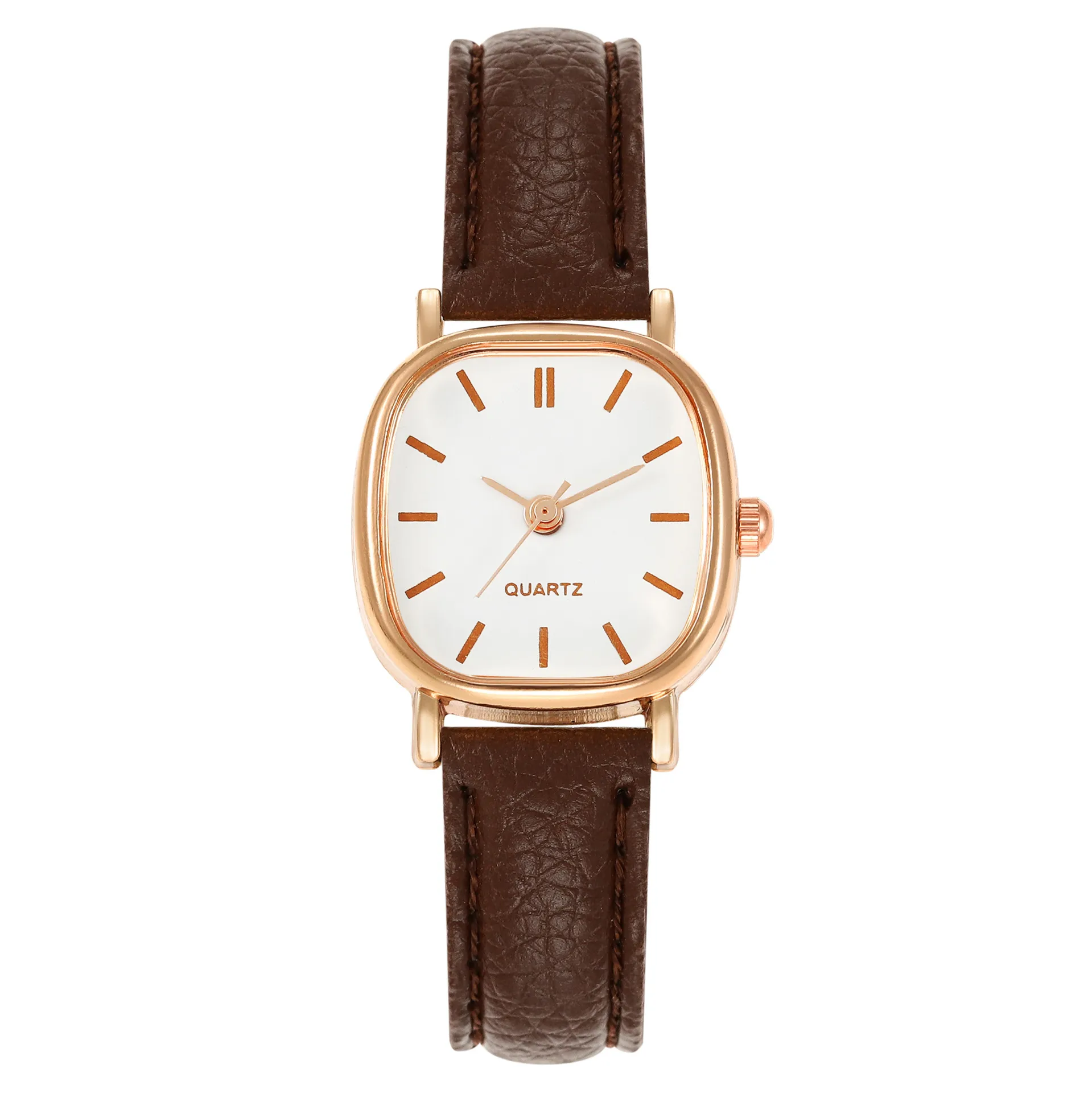 Belt - White Rose Gold Brown