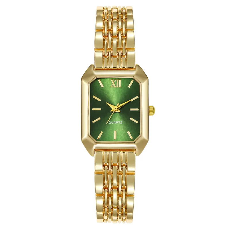 Women's Square Quartz Watch with Stainless Steel Band - Simple, Versatile, Fashionable, Light Luxury Wristwatch for Everyday Wear showcase 9