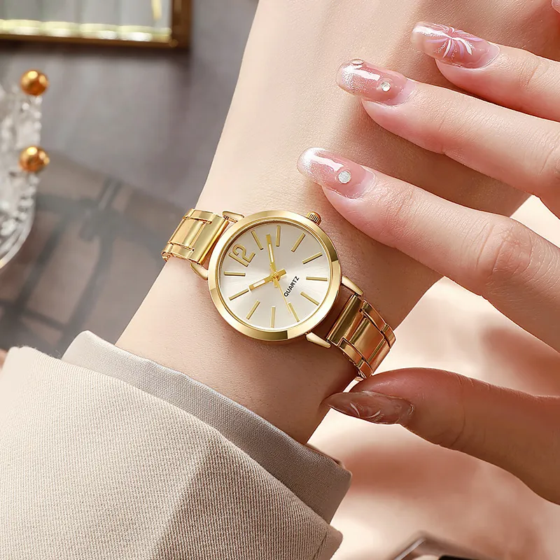 Women's Quartz Watch Small Dial Casual Fashion Wristwatch for Junior High Students - Trendy All-Match Design, Wholesale Available thumbnail 1