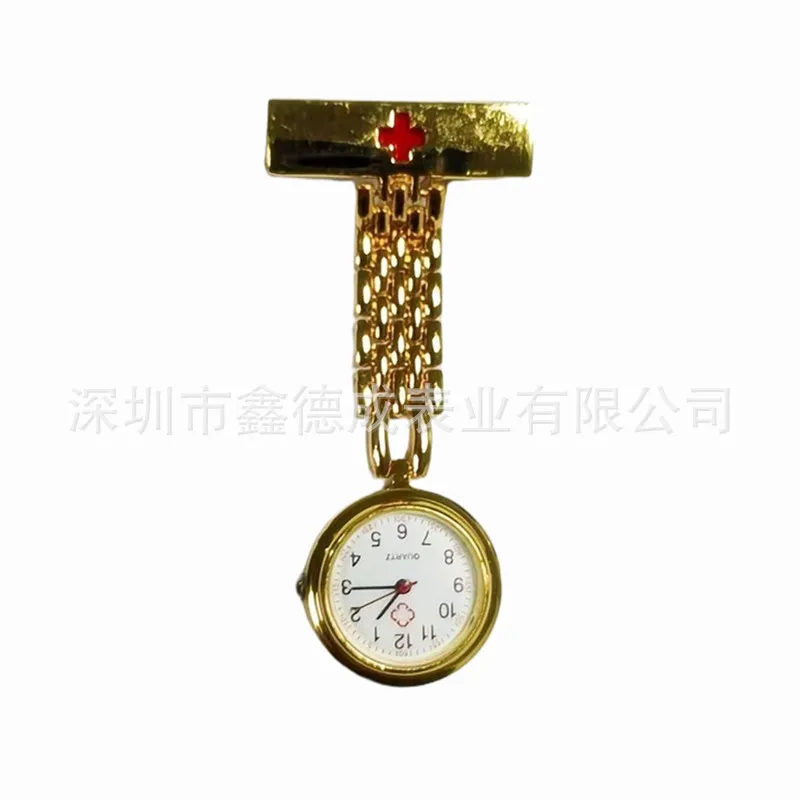 Nurse Pocket Watch with Luminous Needle, Women's Quartz Watch, Cute Student Pin Watch, Medical Professional Timepiece, Easy Read Dial, Uniform Accessory thumbnail 8