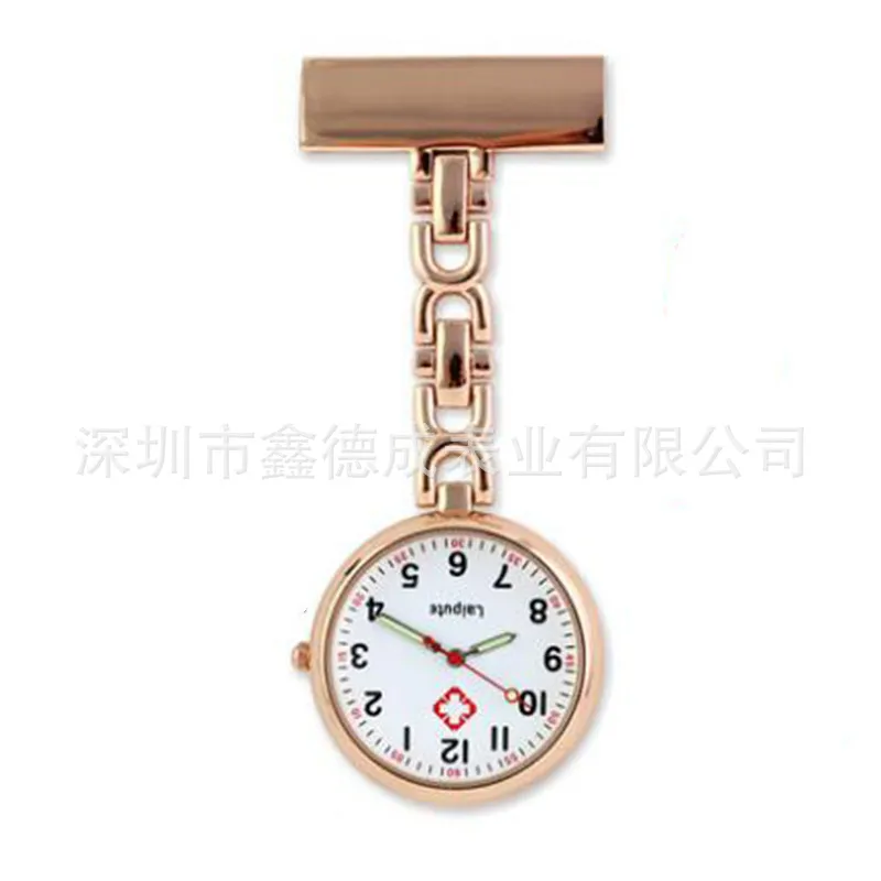 Nurse Pocket Watch with Luminous Needle, Women's Quartz Watch, Cute Student Pin Watch, Medical Professional Timepiece, Easy Read Dial, Uniform Accessory thumbnail 7
