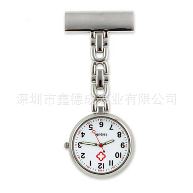 Nurse Pocket Watch with Luminous Needle, Women's Quartz Watch, Cute Student Pin Watch, Medical Professional Timepiece, Easy Read Dial, Uniform Accessory thumbnail 10