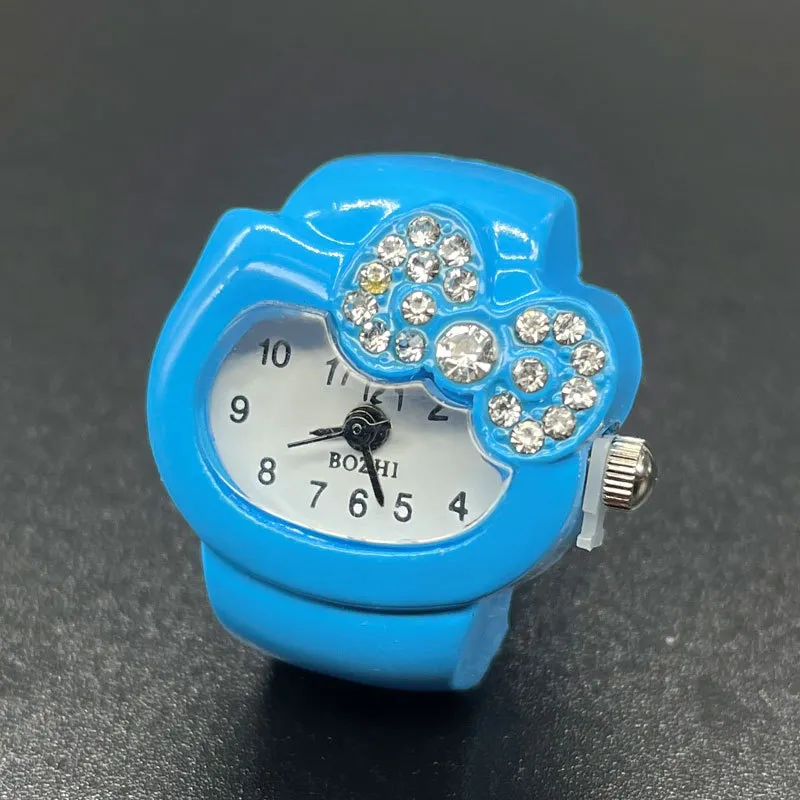 Diamond Ring Watch for Women - Elegant Jewelry, Fashionable Ladies Ring Watch, Wholesale Available, Perfect Gift for Her, Amazon Hot Seller thumbnail 8