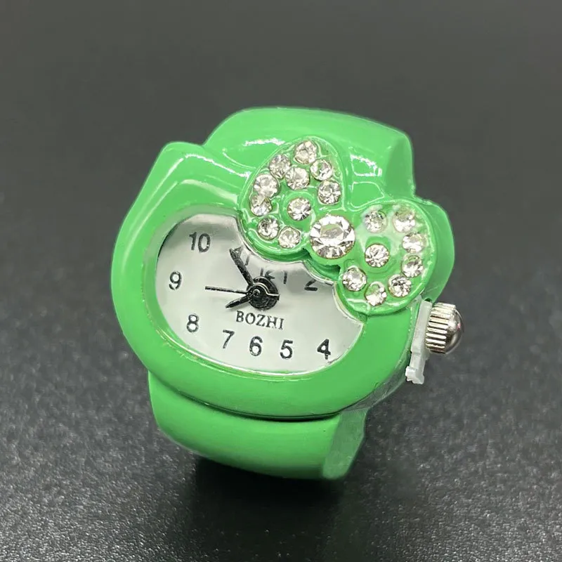 Diamond Ring Watch for Women - Elegant Jewelry, Fashionable Ladies Ring Watch, Wholesale Available, Perfect Gift for Her, Amazon Hot Seller thumbnail 10