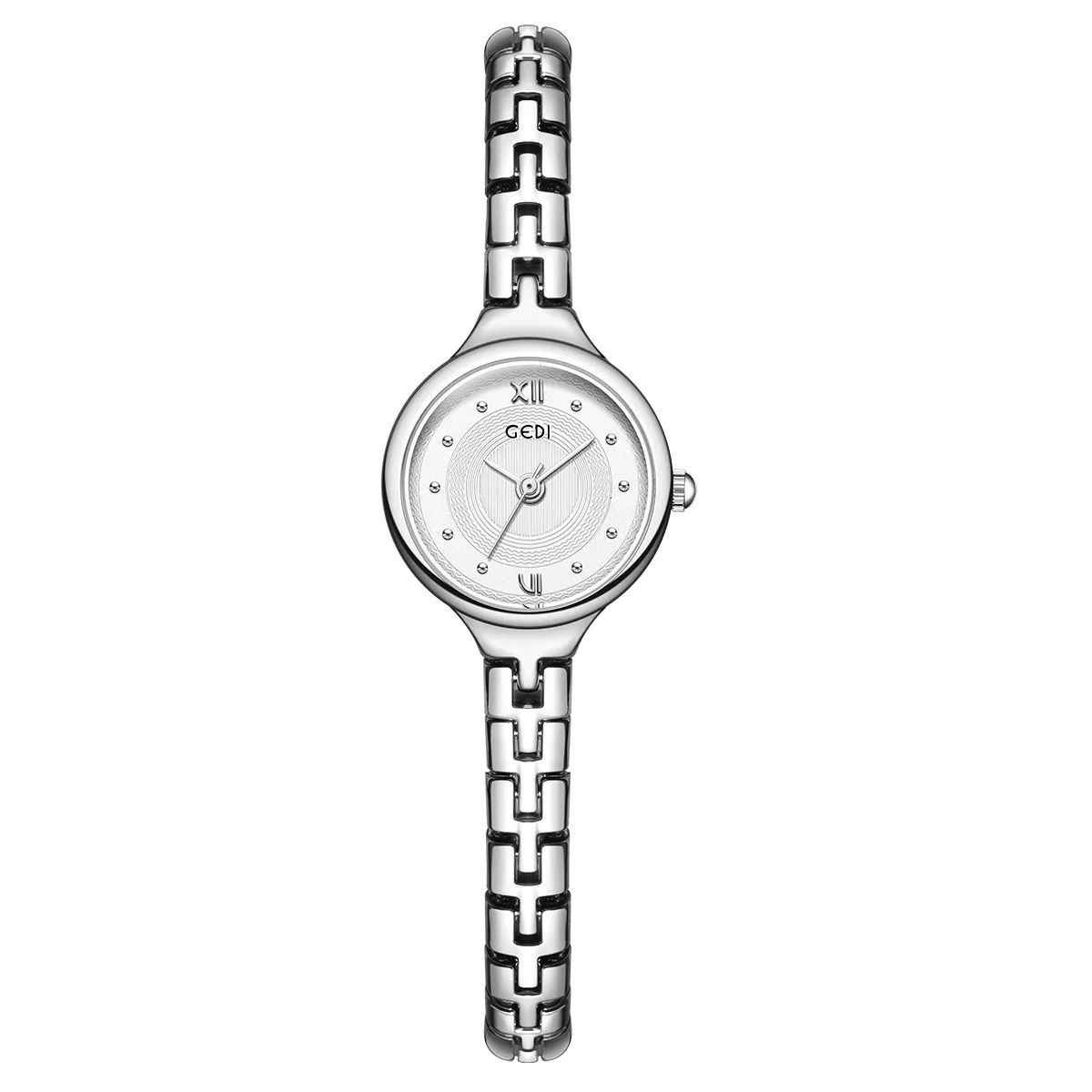 Gold Women's Quartz Bracelet Watch Waterproof Small Exquisite Luxury Niche Second-Hand Style Versatile Wristwatch for Ladies Fashion thumbnail 6
