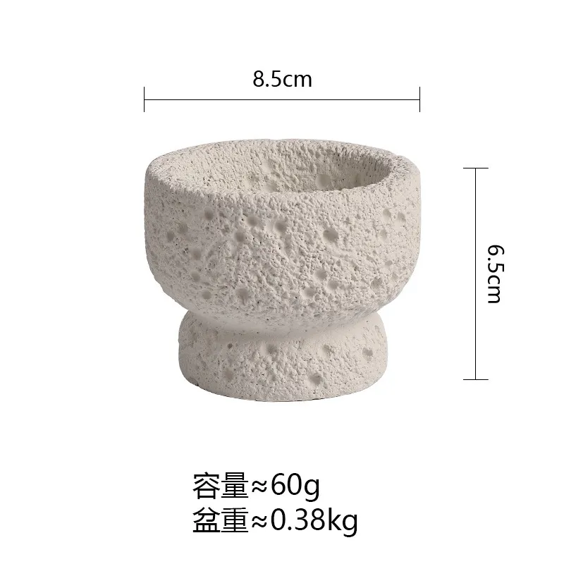 Cement Aromatherapy Candle Cup DIY Container - Cross-Border Space Texture Diffuser Stone Fireless Fragrance Ornaments for Home Decor thumbnail 10
