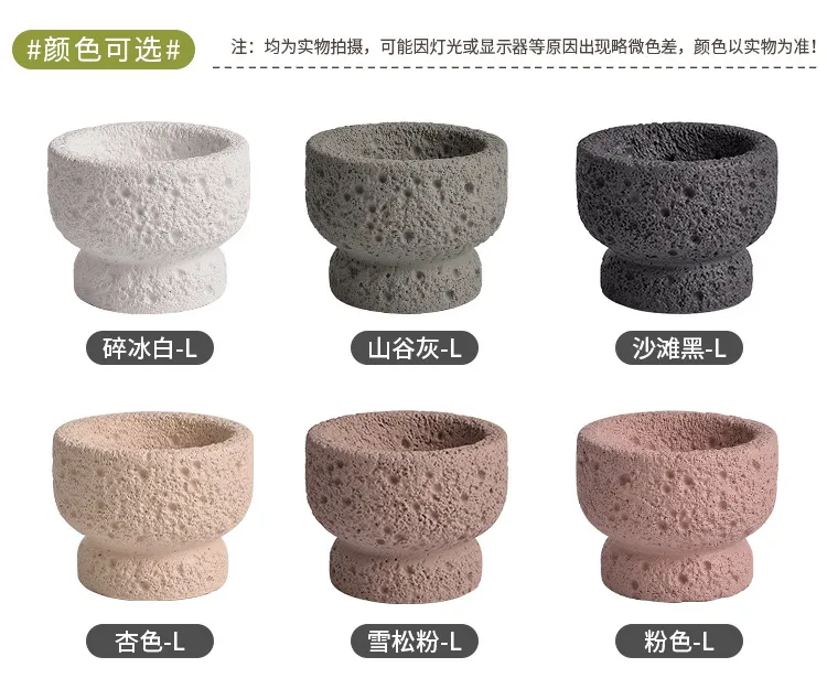 Cement Aromatherapy Candle Cup DIY Container - Cross-Border Space Texture Diffuser Stone Fireless Fragrance Ornaments for Home Decor showcase 9