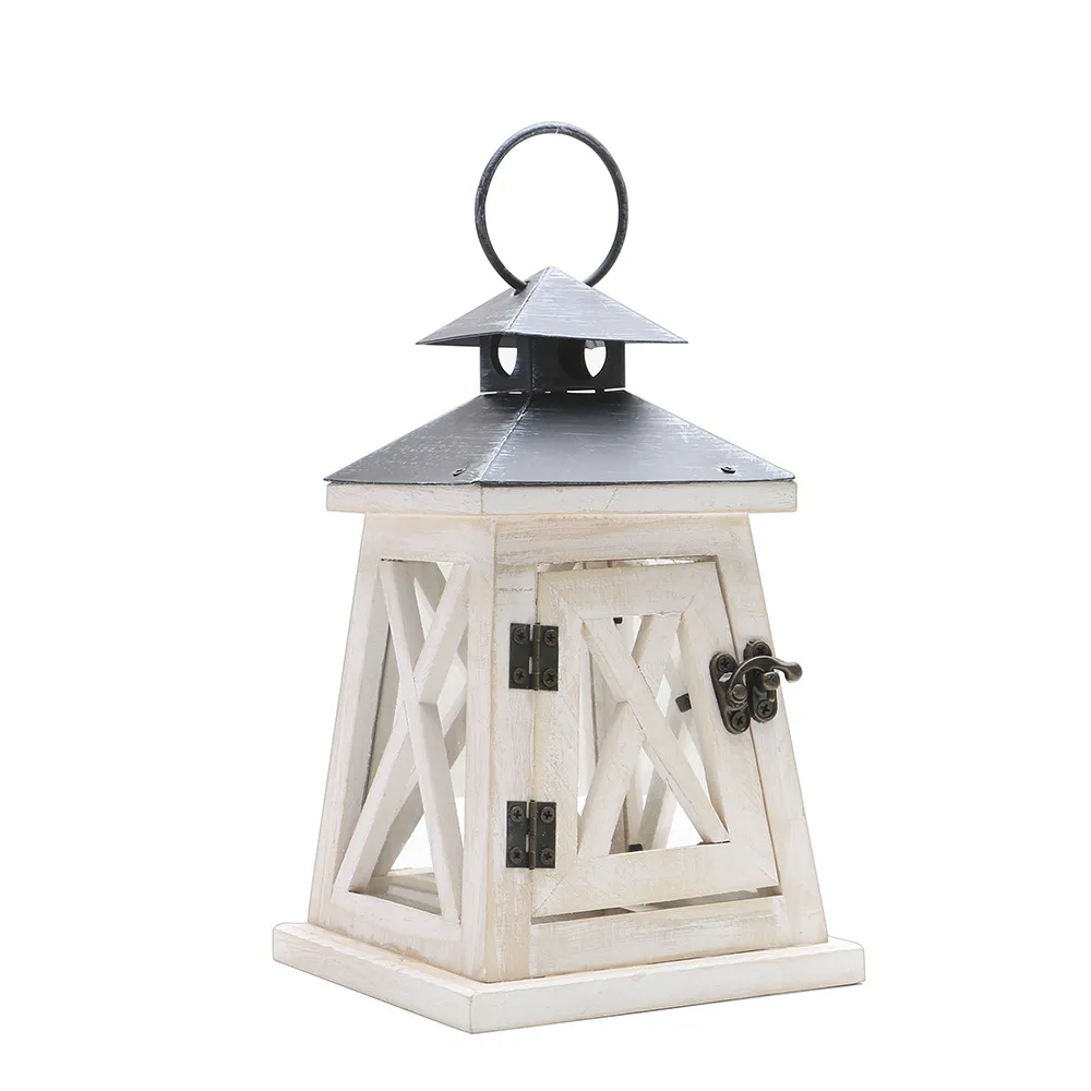 Retro American Style Candlestick Lantern Portable Horse Lamp Windproof Iron Aromatherapy Candle Holder Butter Lamp Home Decoration Ornaments thumbnail 10