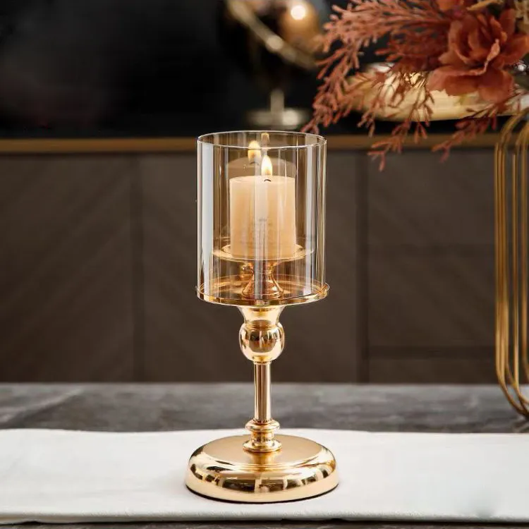 3-Piece Glass Candle Holder Set | Aromatherapy Candles | Retro Style | Birthday, Candlelight Dinner, Home Decor | Craft Ornaments thumbnail 8