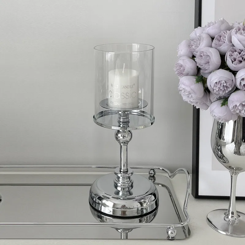 3-Piece Glass Candle Holder Set | Aromatherapy Candles | Retro Style | Birthday, Candlelight Dinner, Home Decor | Craft Ornaments thumbnail 10