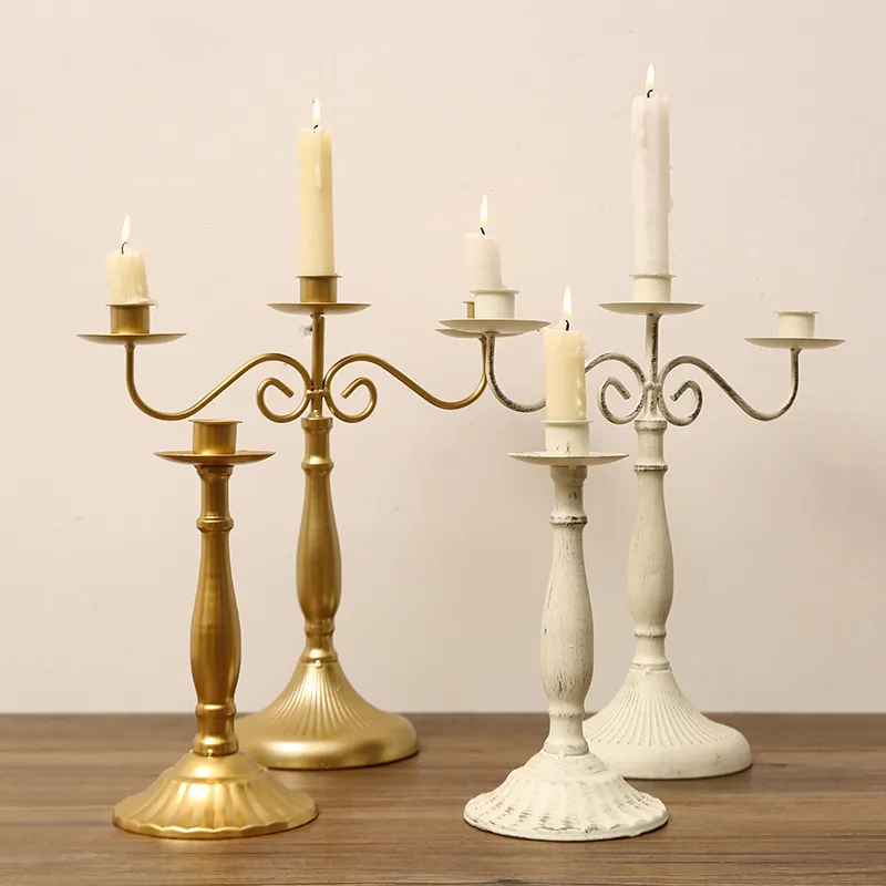 Nordic Style Candle Holders for Romantic Dinner Table Decorations - Modern Simple Light Luxury Ornaments for Home Decor, Centerpieces, and Special Occasions