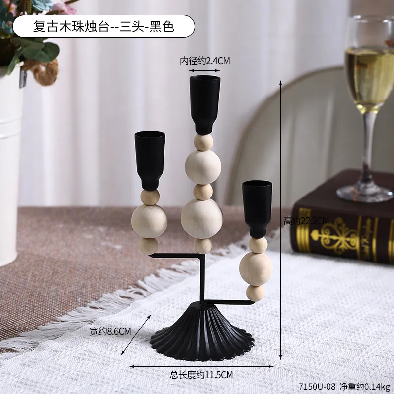 Nordic Style Candle Holders for Romantic Dinner Table Decorations - Modern Simple Light Luxury Ornaments for Home Decor, Centerpieces, and Special Occasions thumbnail 8