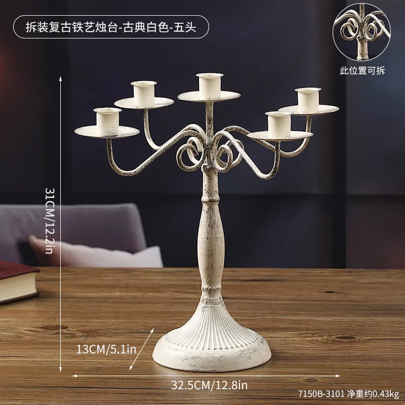7150b-3101 - Five Heads White