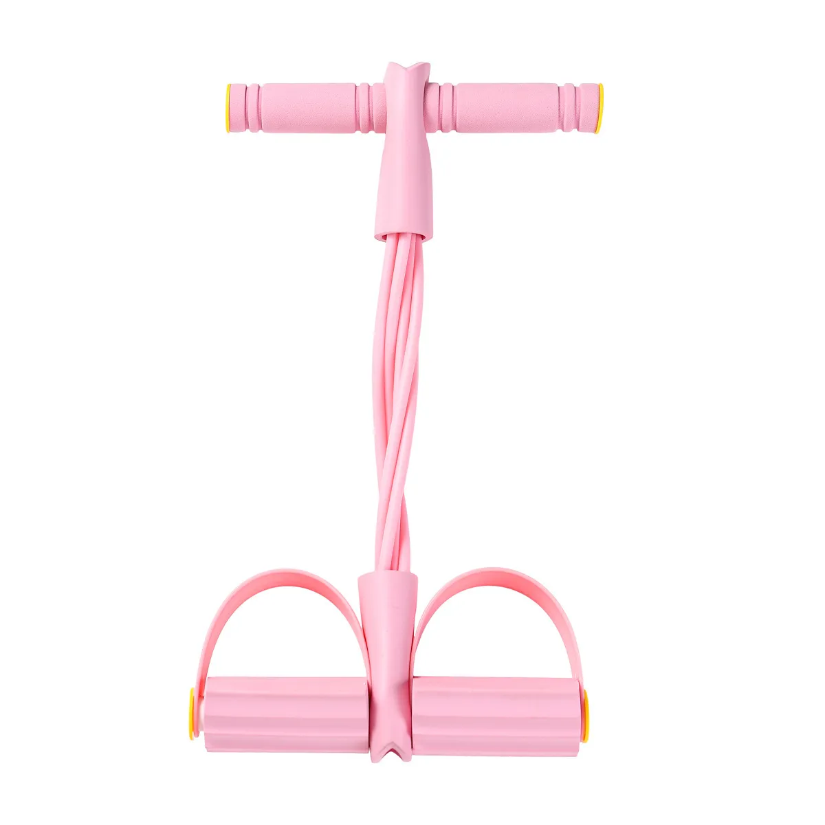 Resistance Band Pedal Exerciser - Portable Sit-Up Assistant, Abdominal Core Trainer, Leg Thigh Arm Workout Equipment for Home Gym Fitness, Yoga, Pilates thumbnail 9
