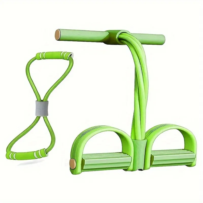 Resistance Band Pedal Exerciser - Portable Sit-Up Assistant, Abdominal Core Trainer, Leg Thigh Arm Workout Equipment for Home Gym Fitness, Yoga, Pilates showcase 5