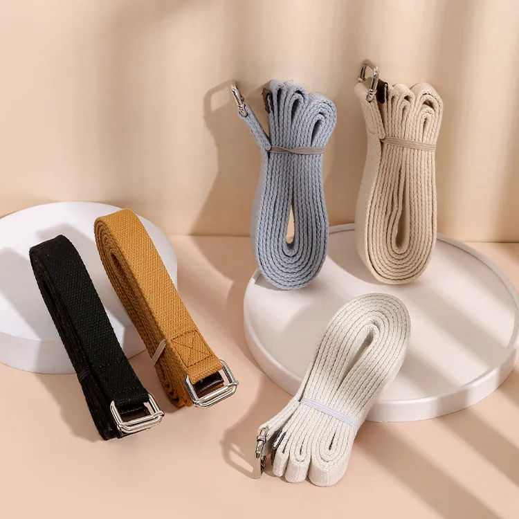 Yoga Strap Tension Belt - Wholesale Auxiliary Supplies for Sports Stretching, Strength Training, and Iyengar Practice thumbnail 1
