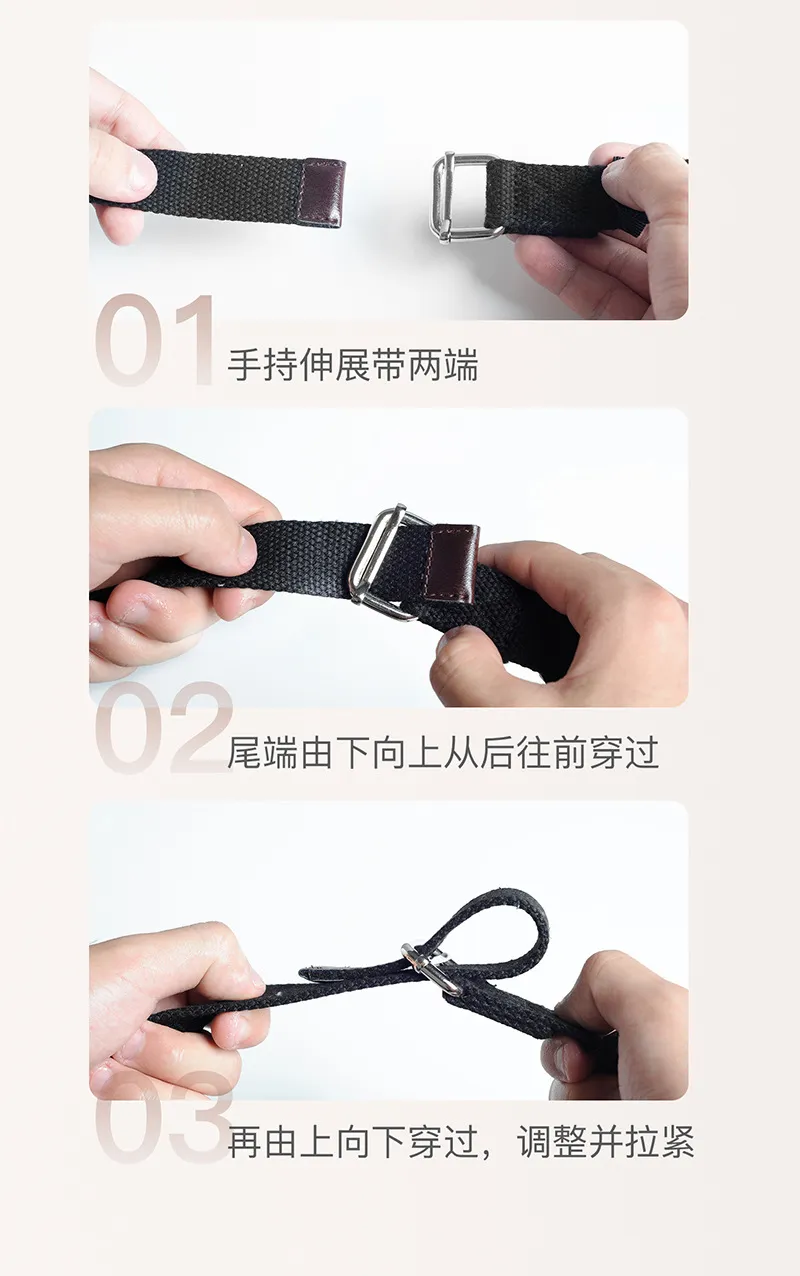 Yoga Strap Tension Belt - Wholesale Auxiliary Supplies for Sports Stretching, Strength Training, and Iyengar Practice showcase 13