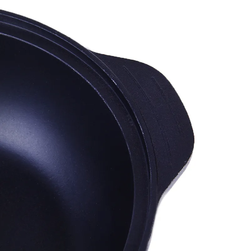 Korean Style Double Bottom Casserole Dish Non-Stick Iron Pot Cookware Set for Home Kitchen Use thumbnail 4