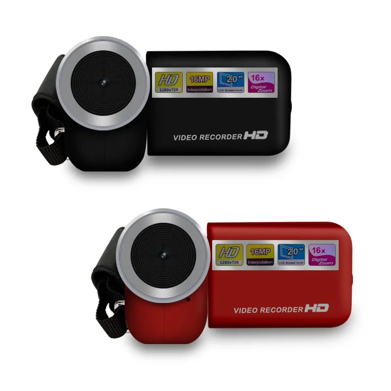 Kids Digital Camera 16MP HD Video Recorder - Portable Children's Camera with Dry Battery - Perfect for Students, Photography Beginners thumbnail 1
