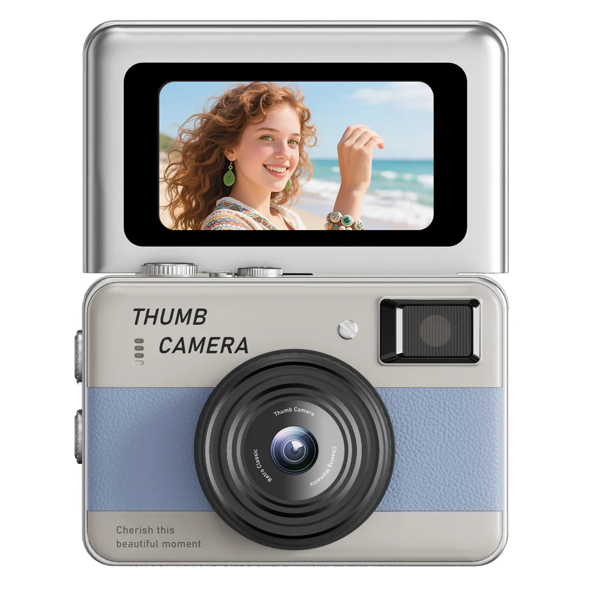 Mini HD 1080P Digital Camera - Portable Pocket Camera for Students, Travel, and Everyday Use - Compact CCD Sensor thumbnail 4