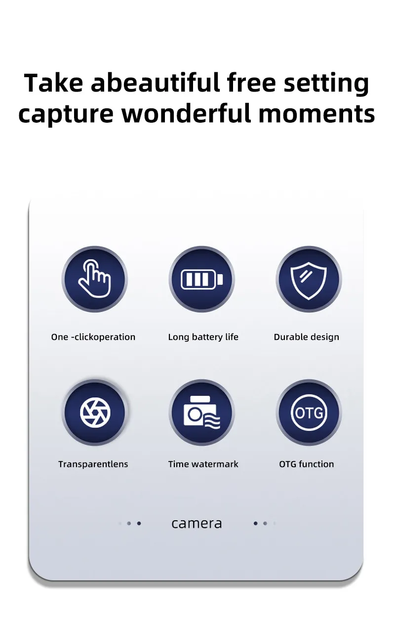 Mini HD 1080P Digital Camera - Portable Pocket Camera for Students, Travel, and Everyday Use - Compact CCD Sensor showcase 2