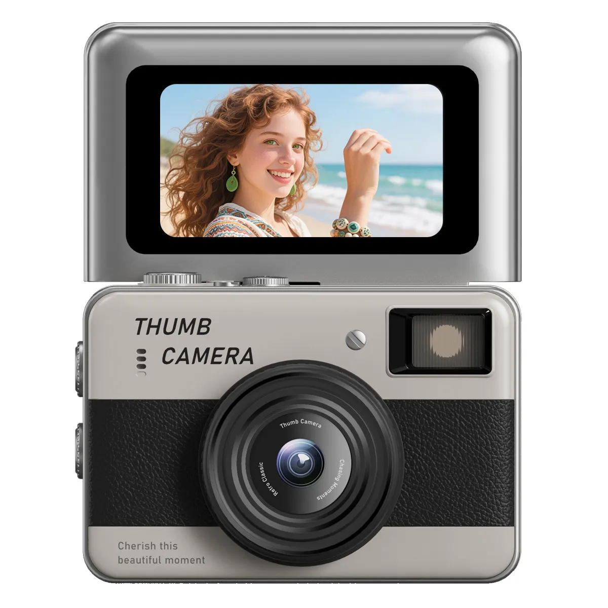 Mini HD 1080P Digital Camera - Portable Pocket Camera for Students, Travel, and Everyday Use - Compact CCD Sensor thumbnail 3