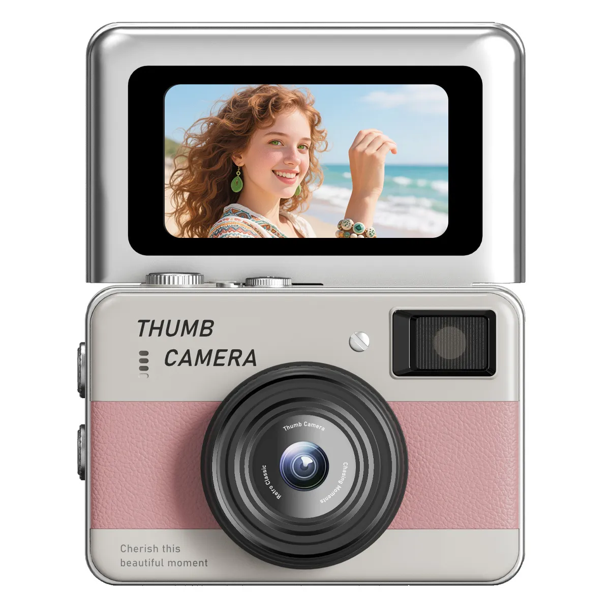 Mini HD 1080P Digital Camera - Portable Pocket Camera for Students, Travel, and Everyday Use - Compact CCD Sensor thumbnail 8