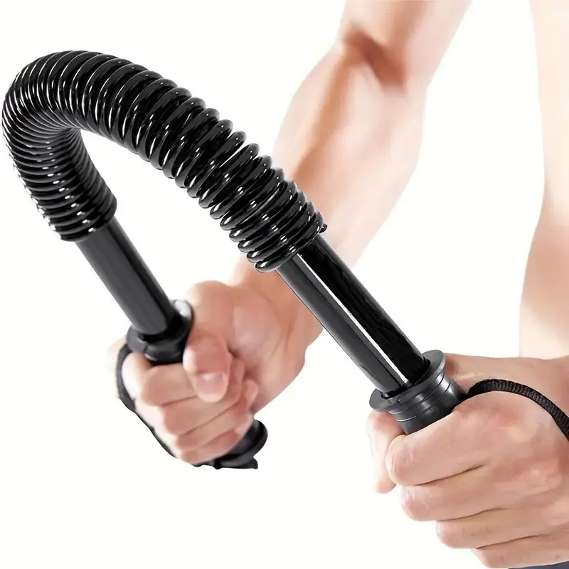 Adjustable 50kg-60kg Power Twister Arm Exerciser for Men - Professional Spring Chest Expander - Home Fitness Equipment for Arm Strength and Muscle Training thumbnail 5
