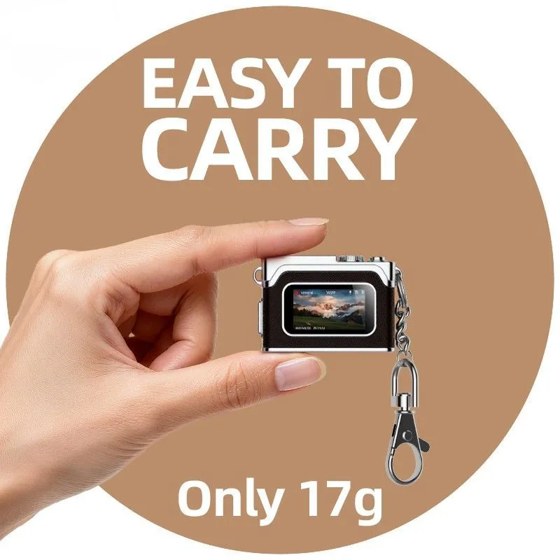 Mini Digital Camera 800W CMOS Retro Style Portable Pocket Camera for Kids Teens Adults Photography, Small HD Thumb Camera, Hot-Selling Cross-Border Camera thumbnail 2