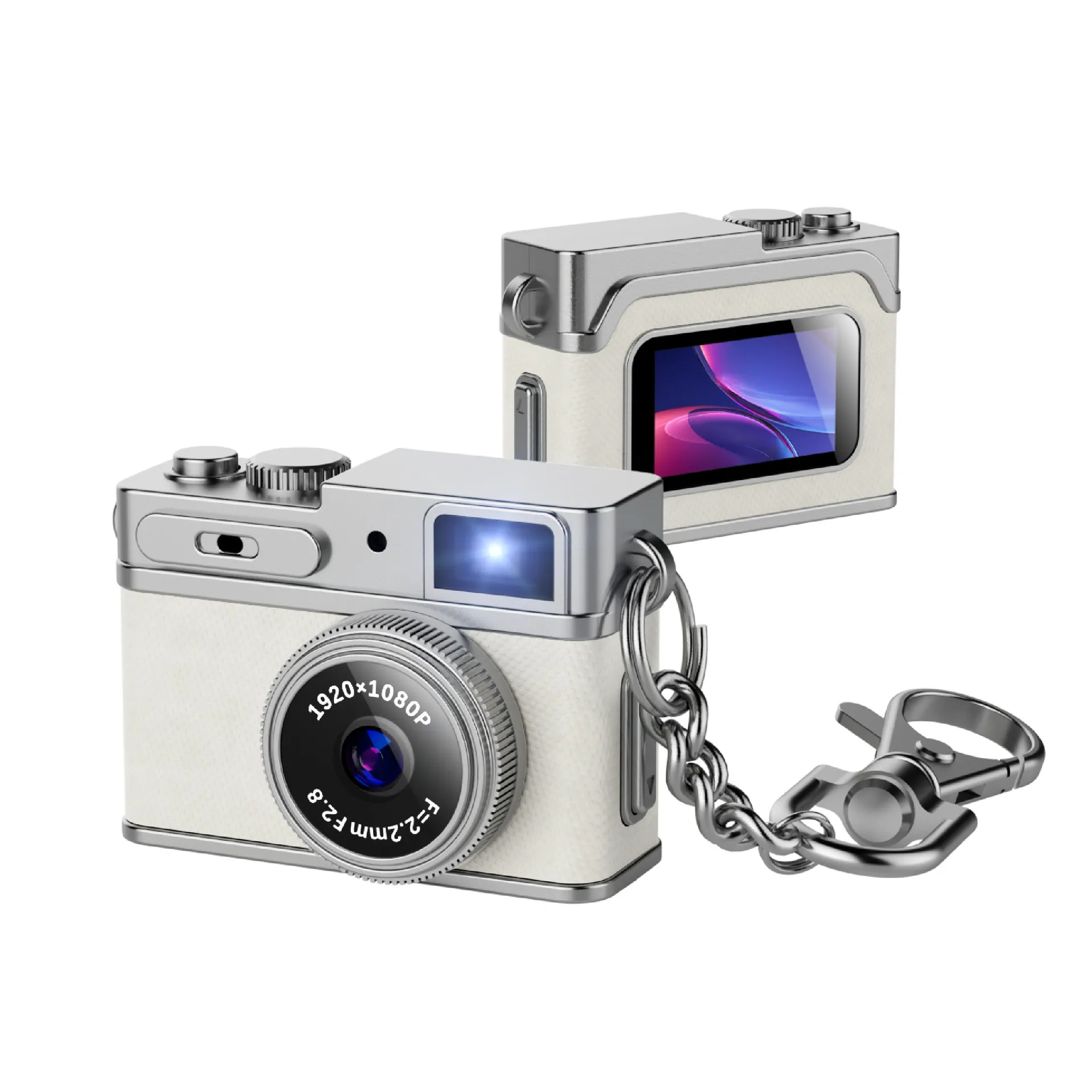 Mini Digital Camera 800W CMOS Retro Style Portable Pocket Camera for Kids Teens Adults Photography, Small HD Thumb Camera, Hot-Selling Cross-Border Camera thumbnail 8