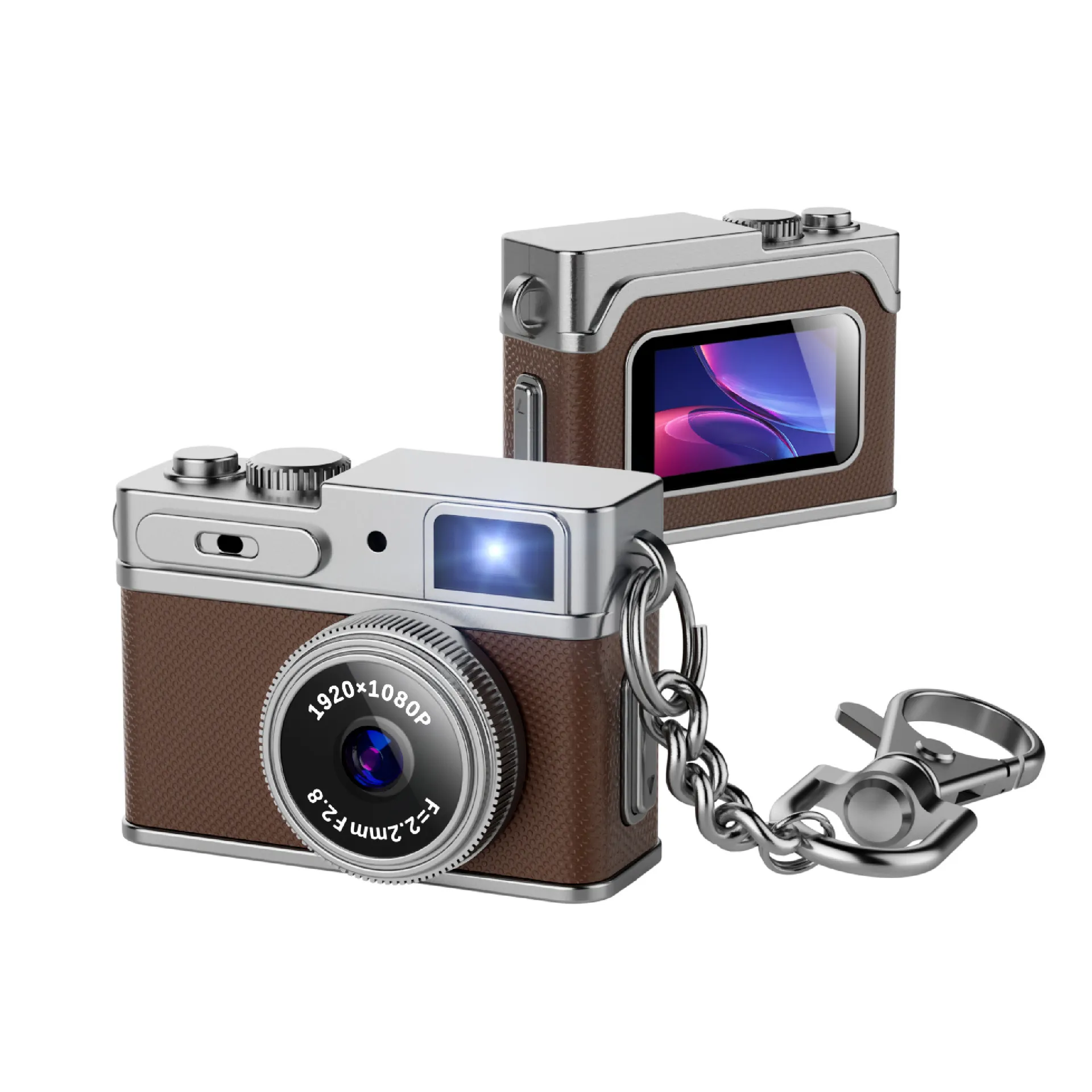 Mini Digital Camera 800W CMOS Retro Style Portable Pocket Camera for Kids Teens Adults Photography, Small HD Thumb Camera, Hot-Selling Cross-Border Camera thumbnail 6